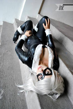 black cat cosplay