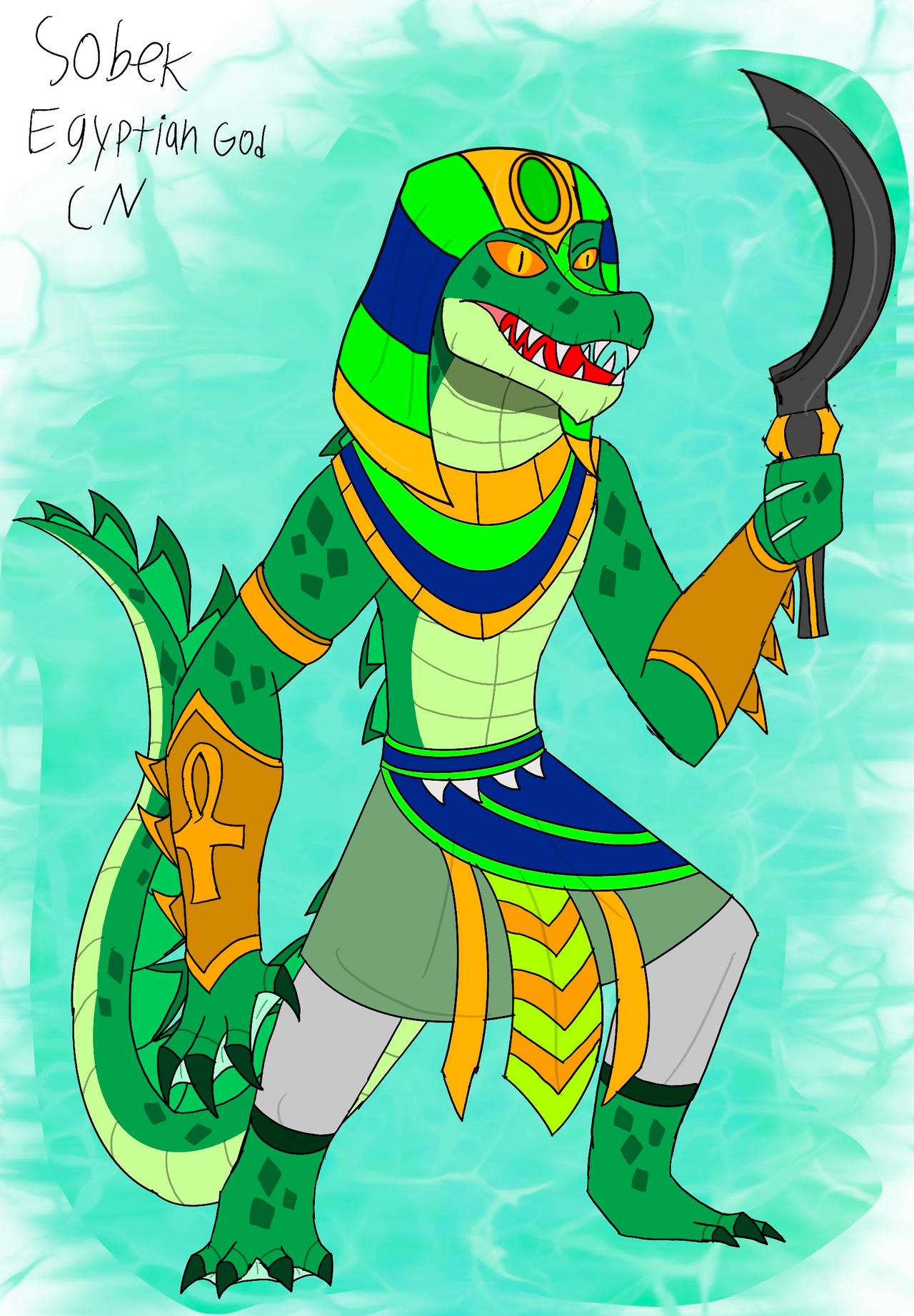 Zombie Sobek Hazbin Sobek by Geeko1968 on DeviantArt