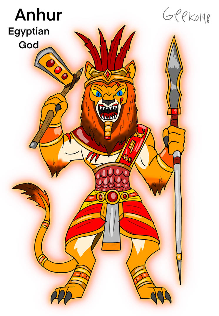 Anhur Hazbin Gods: Anhur by Geeko1968 on DeviantArt