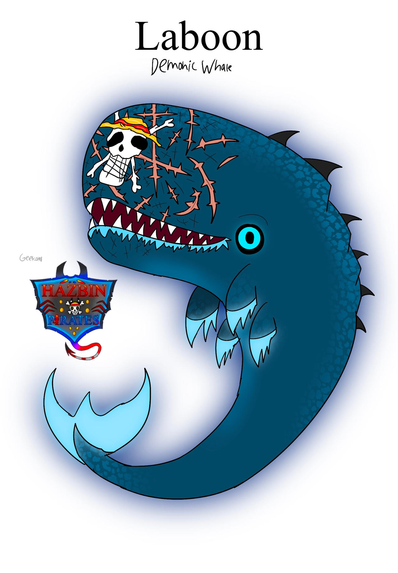 One Piece: Hazbin Pirates Laboon by Geeko1968 on DeviantArt