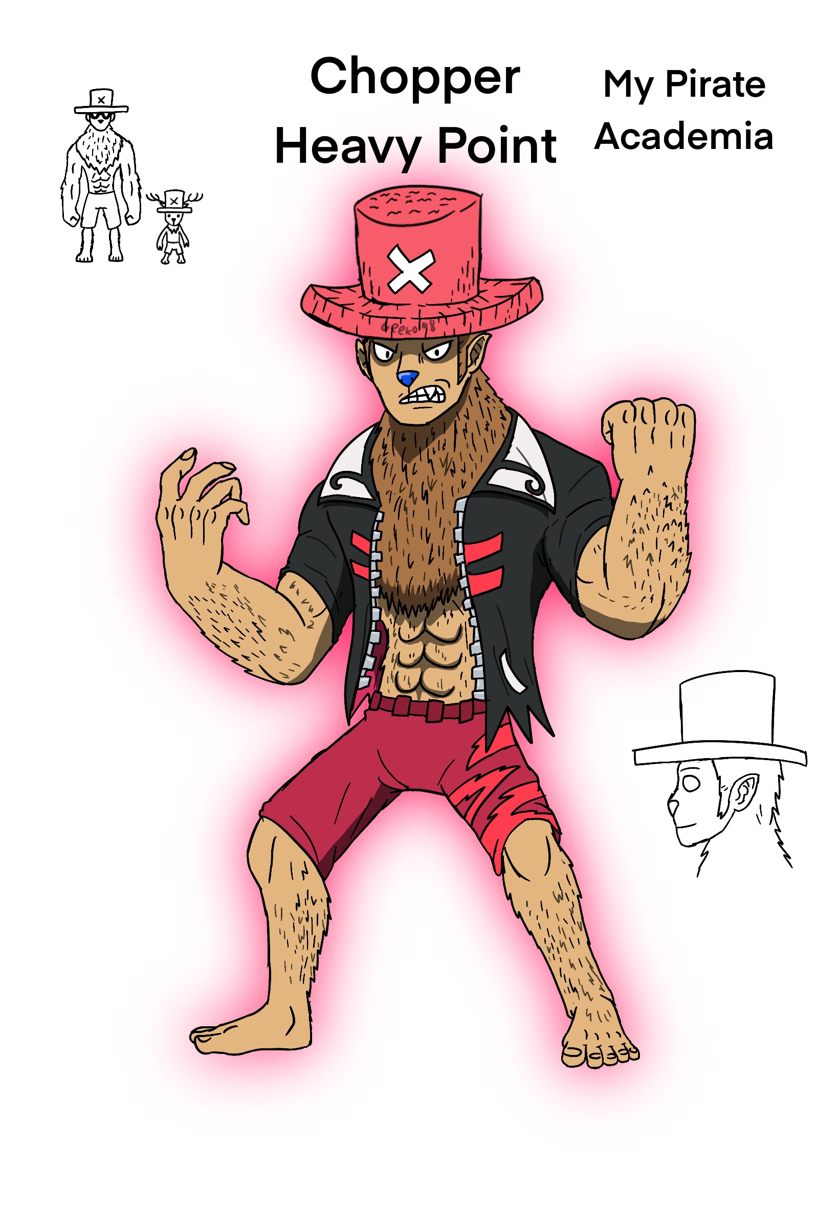 My Pirate Academia: Chopper Heavy Point by Geeko1968 on DeviantArt