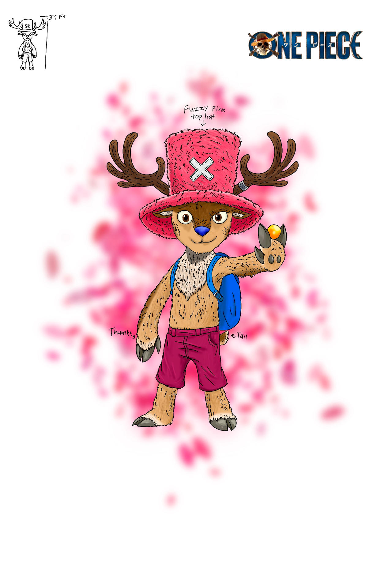 Monster Chopper commission! : r/OnePiece