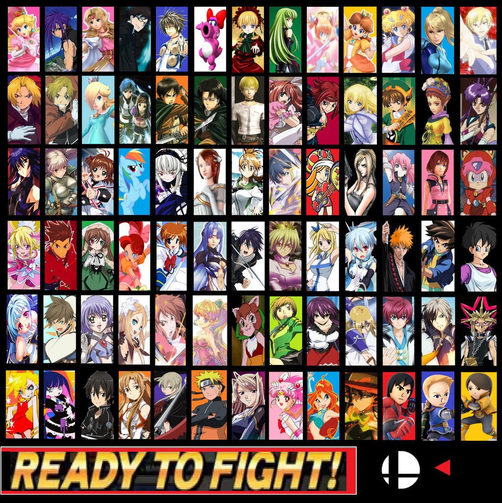Super Smash Anime Bros Ultimate Everyone is HERE! by ayumuobessed on  DeviantArt