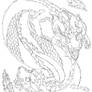 Chinese Dragons (uncoloured)