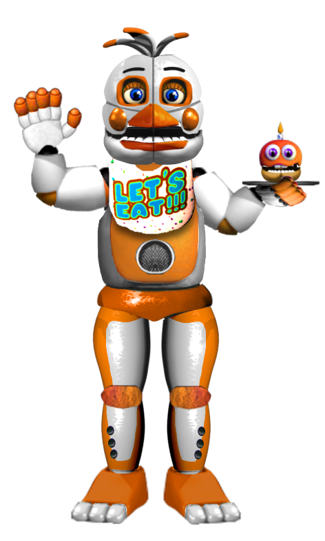 Funtime Chica PNG by OfficialAJP on DeviantArt