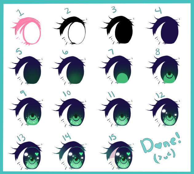 quick eye tutorial by gurochii on DeviantArt