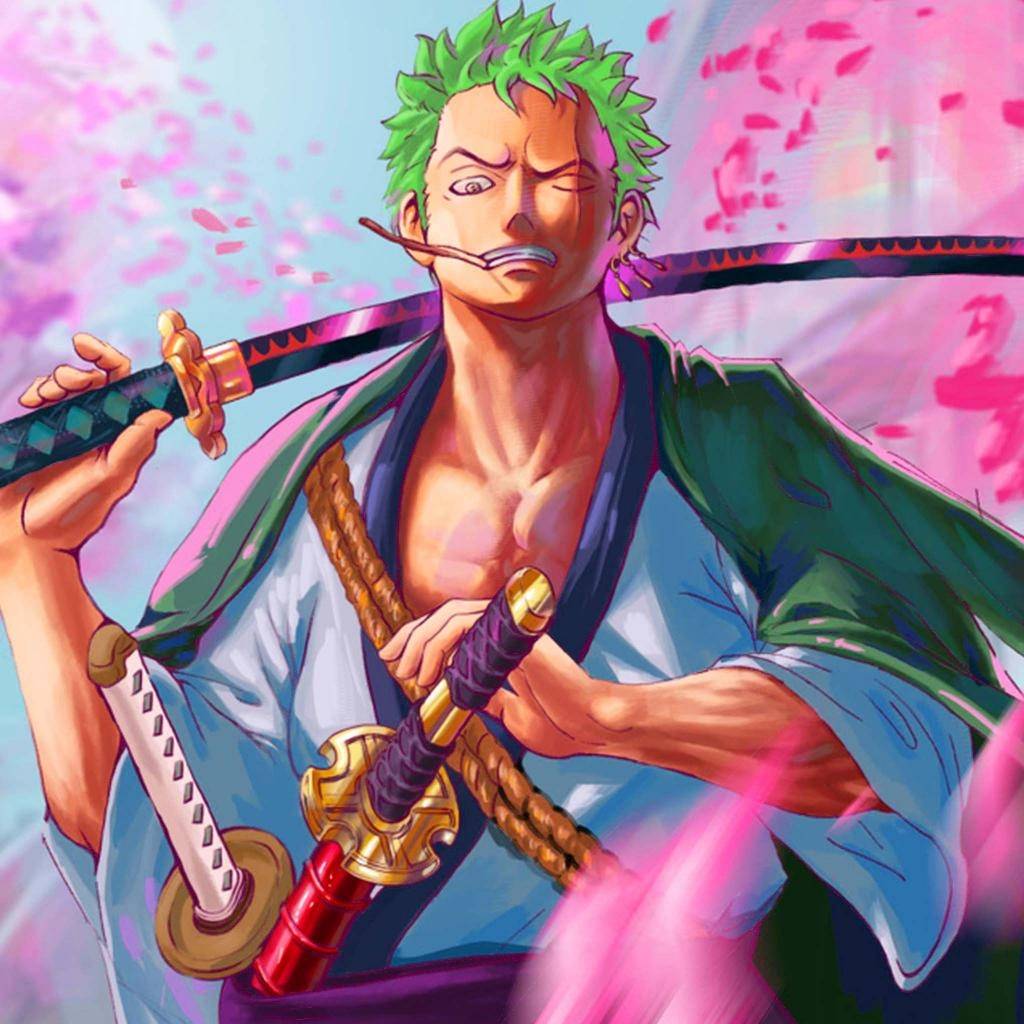 Wano Zoro (art by me) : r/OnePiece