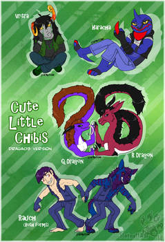 Cute Little Chibis: Draga03 Set