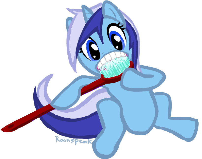 Colgate Tooth Girl Colgate- Brush Your Teeth by Rainspeak on DeviantArt
