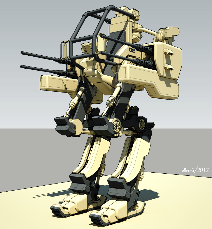 WIP - Mechanized Infantry Heavy Weapons Platform 3