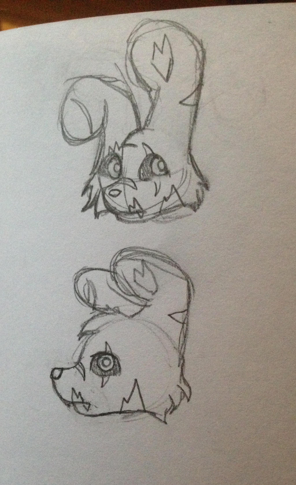 Springtrap practice doodles by SkysWings on DeviantArt