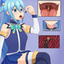 Konosuba - Inside the Goddess Stomach