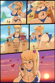 Fun at the Beach w/ Samus and Friends