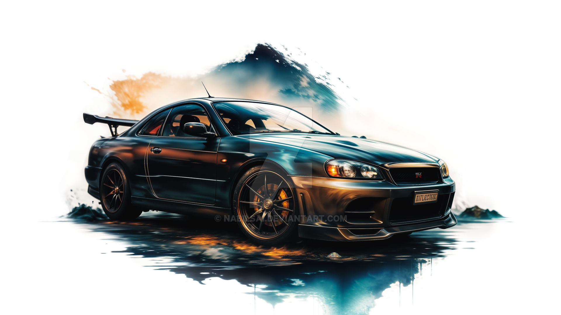 Artfully Artwork #154 (GTR R34) (8K) by Nabilsai on DeviantArt