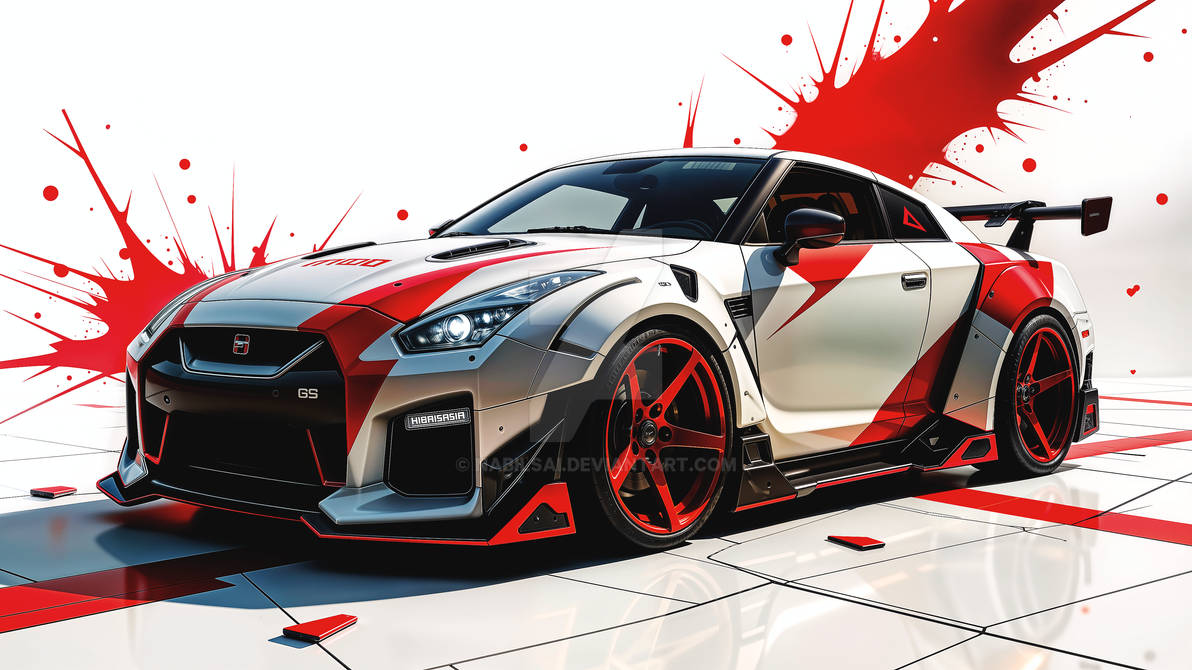 Artfully Artwork #181 (Red GTR R35) (8K) by Nabilsai on DeviantArt