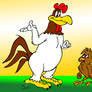 Foghorn Leghorn- Henery Hawk