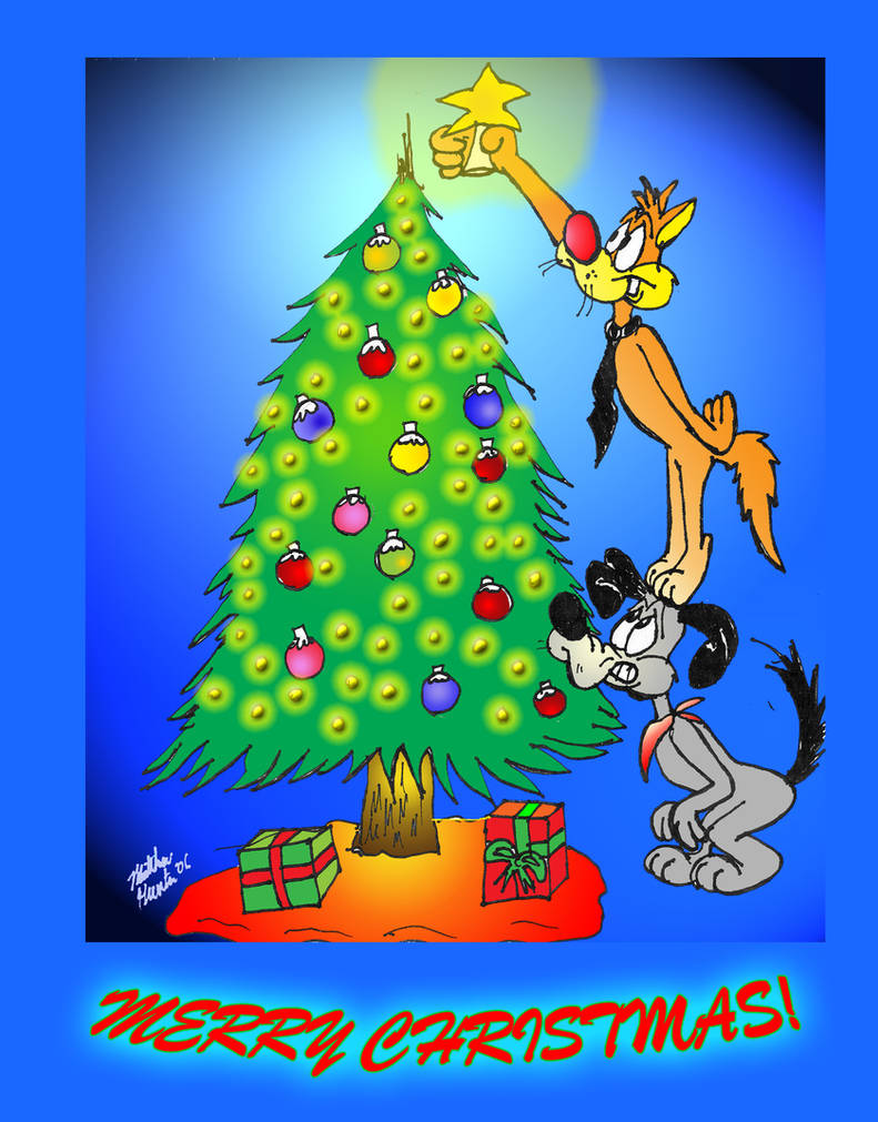 Bill Busters Image Bill and Buster Christmas Card 2006 by MatthewHunter on DeviantArt