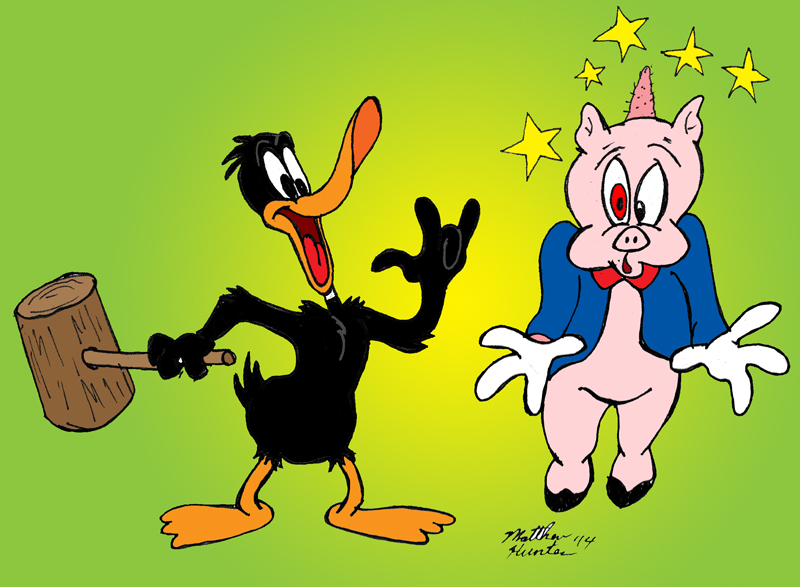 Daffy and Porky: Mallet