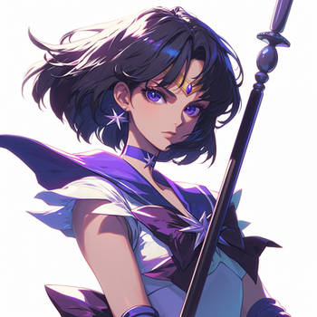 Determined Sailor Saturn