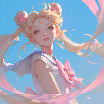 Happy Sailor Moon