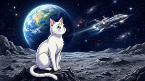 Artemis Watching Artemis II