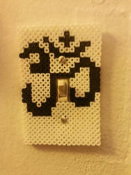 Om light switch plate cover