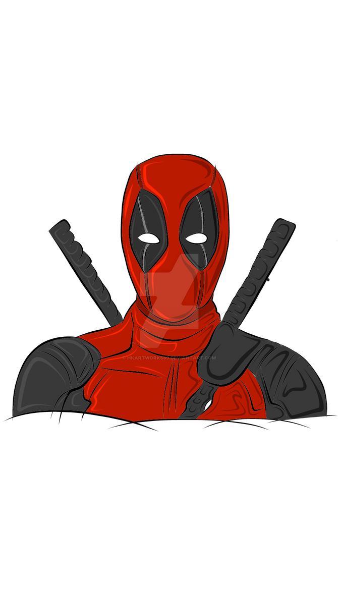 Deadpool : Digital Illustration Art : render by Hkartworks99 on DeviantArt