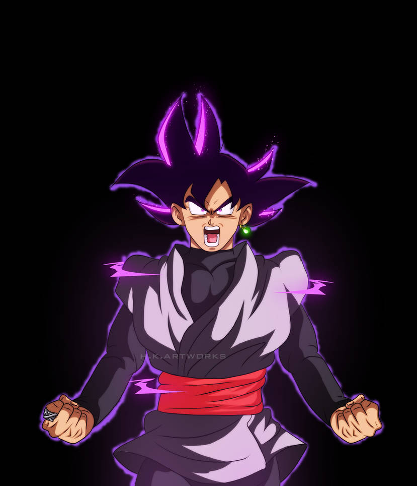 Goku Black Shintani Style (MidTransformation) by Hkartworks99 on