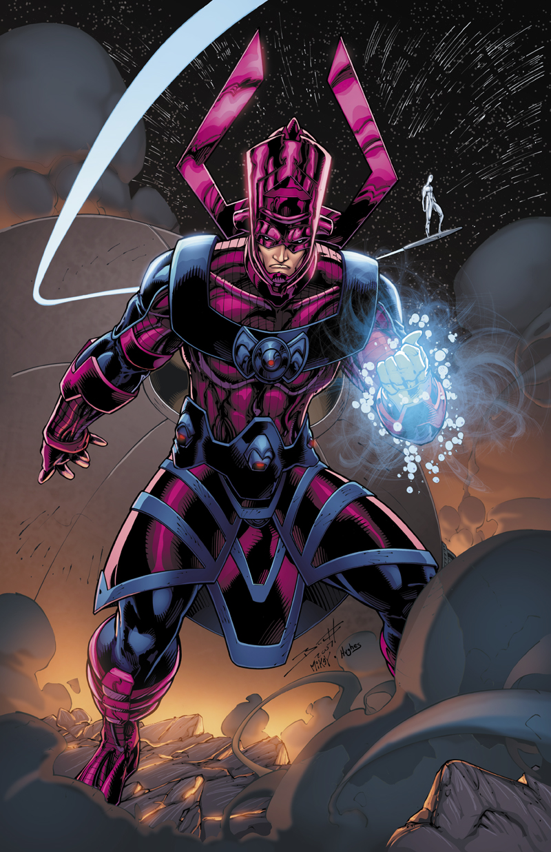 Booth Galactus Silver Surfer