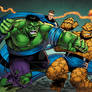 Hulk and Fantastic Four