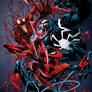 spidey venom carnage Print