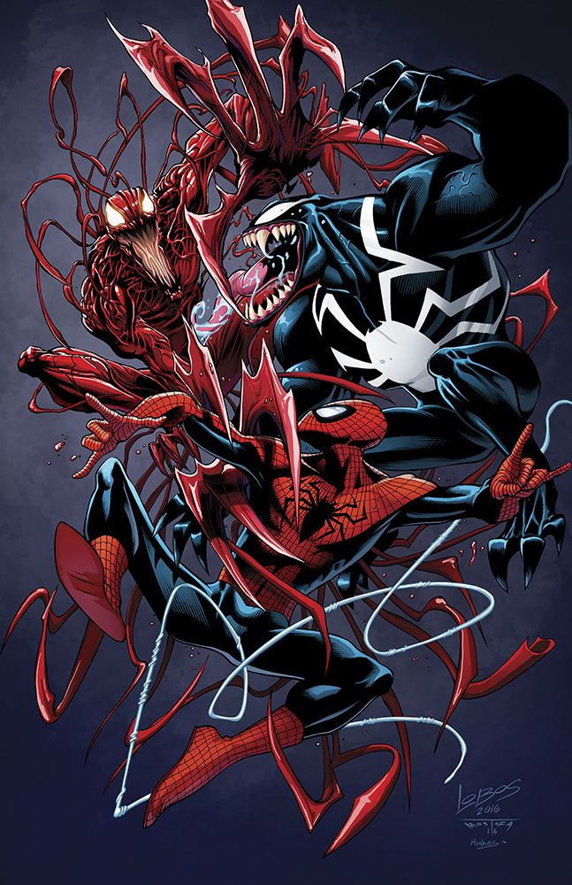 spidey venom carnage Print