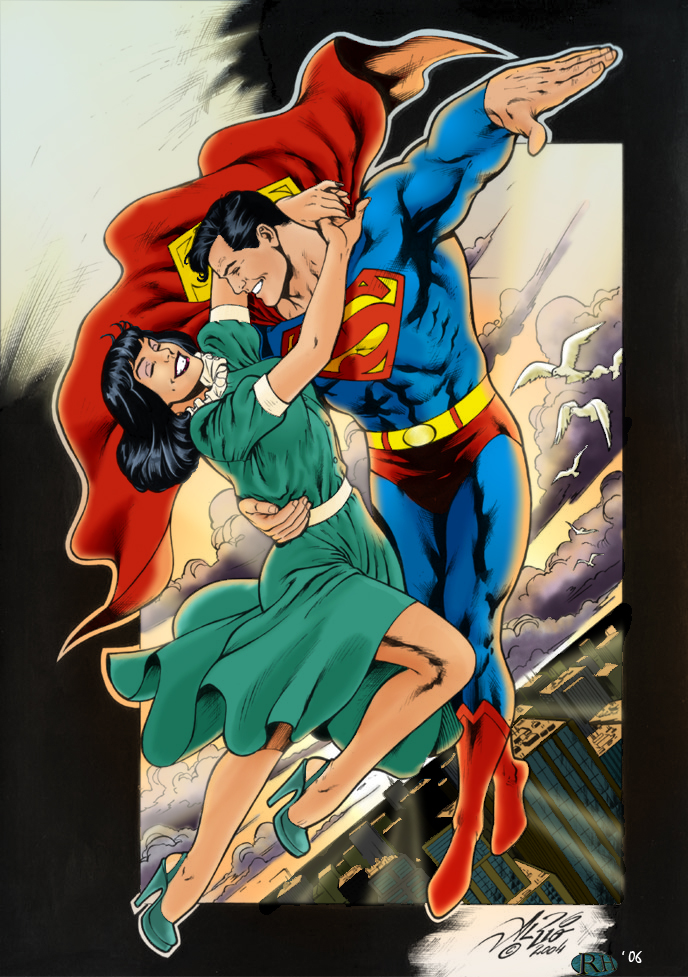 Superman and Lois by Al Rio by RossHughes on DeviantArt