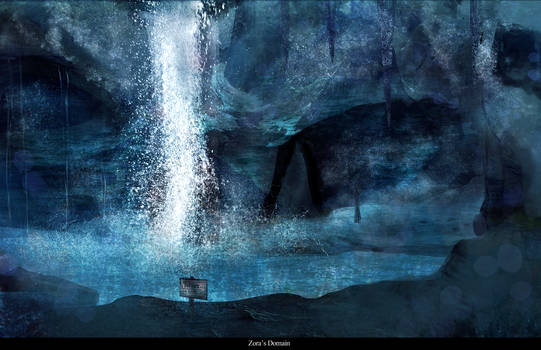 Ocarina of Time Landscape Series 01 Zora's Domain