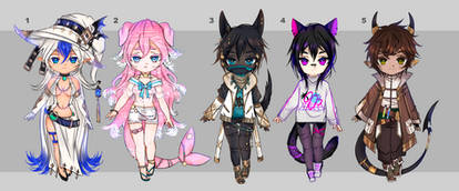 Adopt Auction OPEN March Set 1