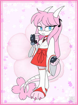Sakuraa the Cherry Blossom Dragon