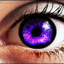 Violet eye