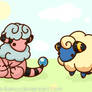 Flaaffy and Mareep