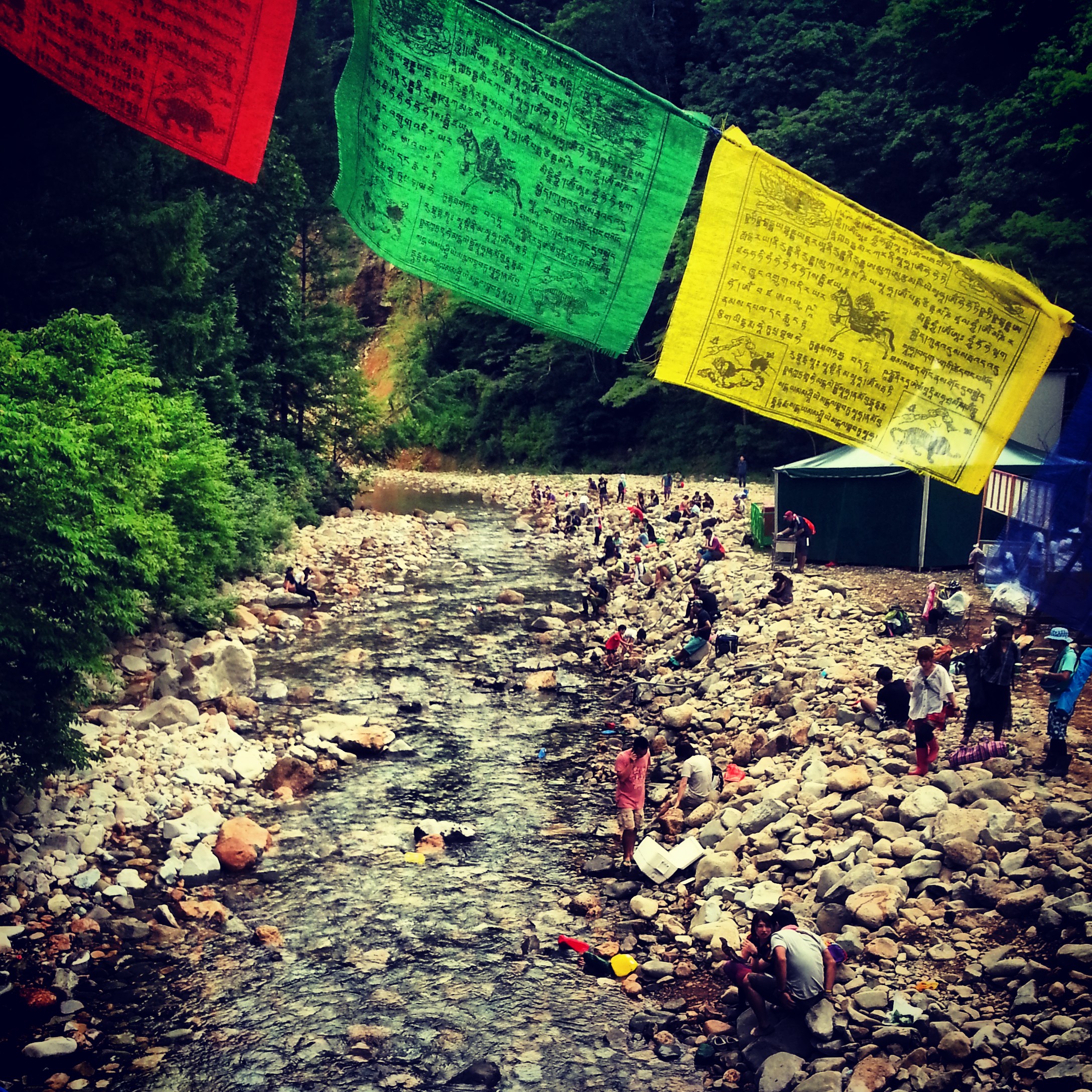 TIBETAN FLAG BRIDGE