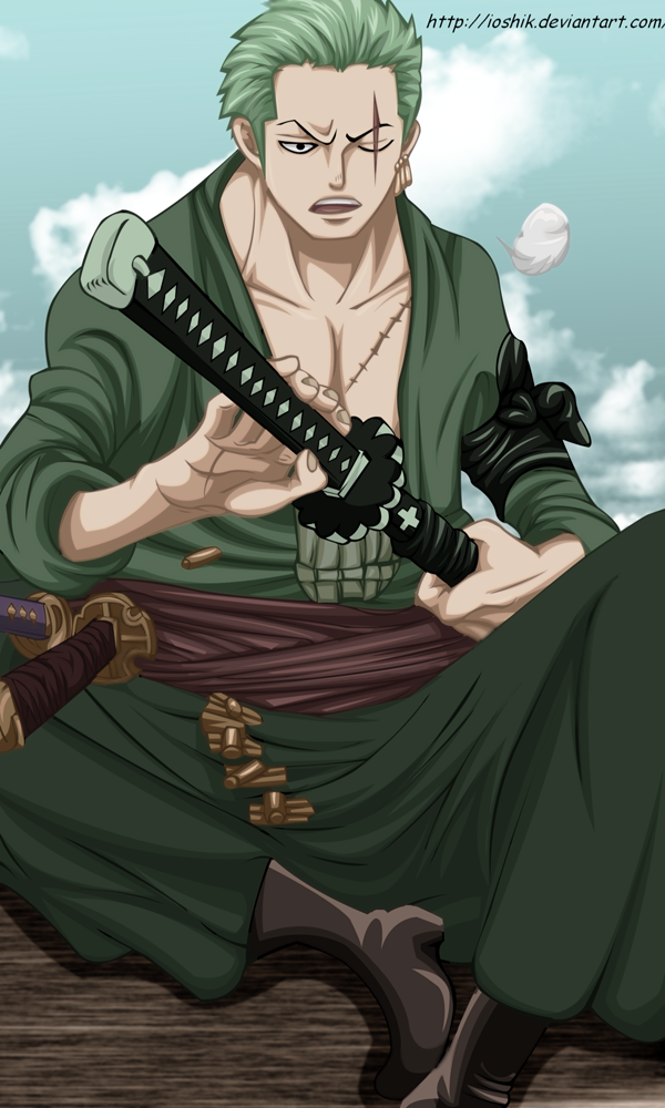 One Piece Zoro By Ioshik On Deviantart