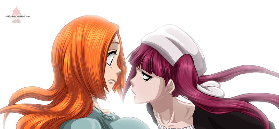 bleach 448 riruka and inoue