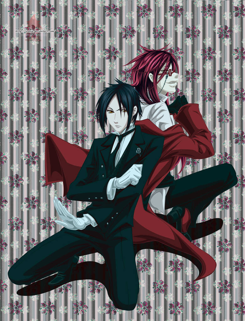 Sebastian and Grell by ioshik on DeviantArt Sebastian and Grell by ioshik on DeviantArt