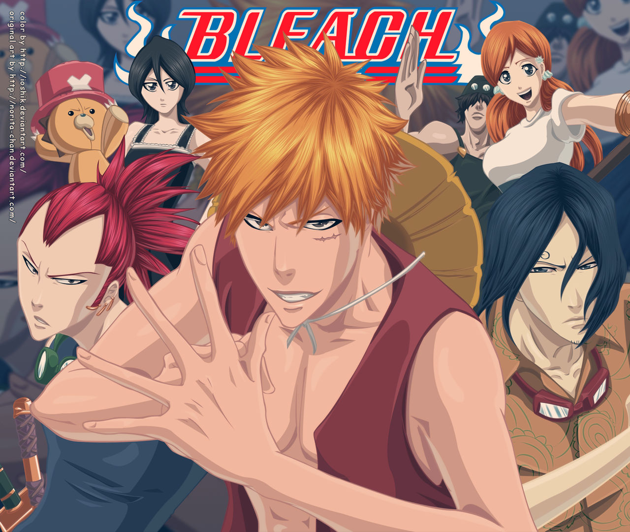Bleach-One Piece by ioshik on DeviantArt