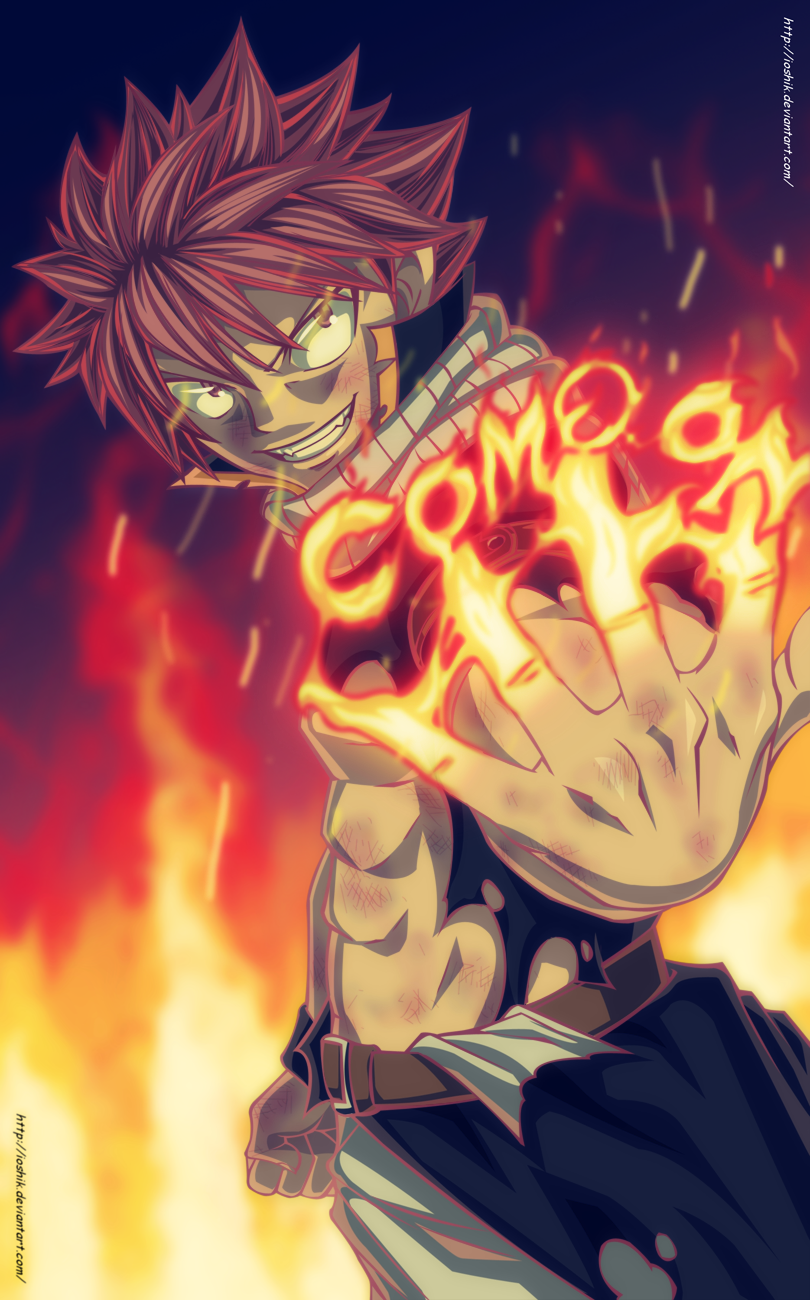 Fairy Tail Natsu Dragneel By Ioshik On Deviantart