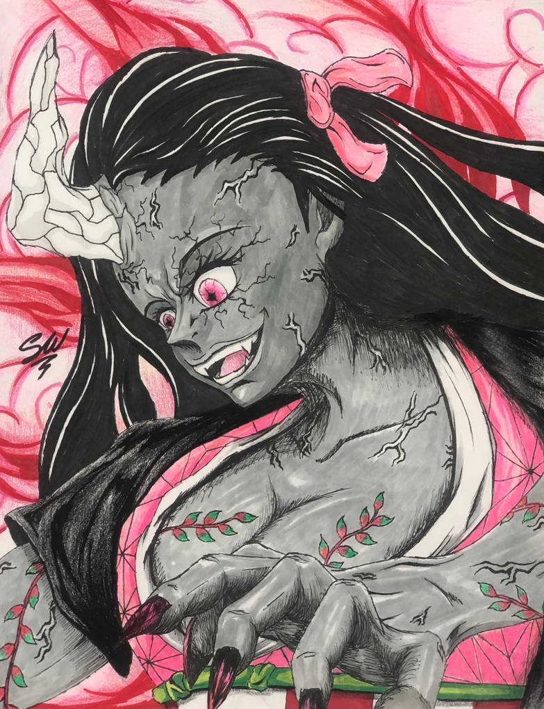 Nezuko Demon Rage Demon Nezuko by ArtbySoap on DeviantArt