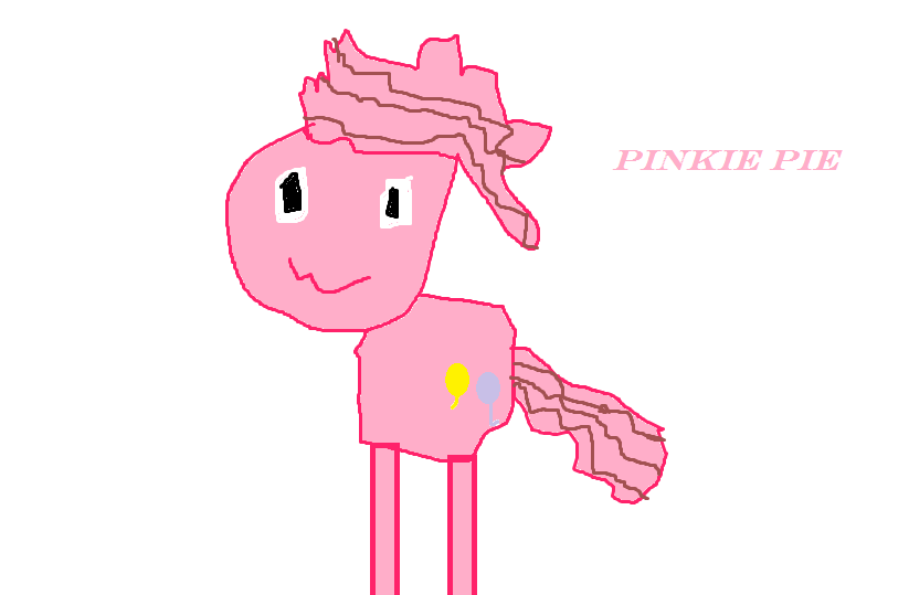 Pinkie Pie MLP Fan Drawing by Me by Gamersqueaker on DeviantArt