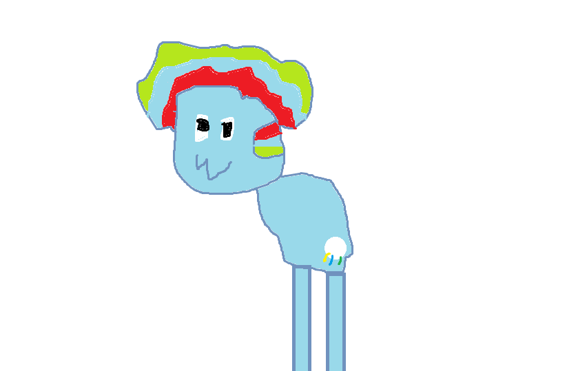 Rainbow Dash MLP Fan Art by Me