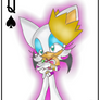 Queen of spades: Rouge the Bat