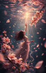 Blossoms in Blue