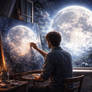 Painting the Moon